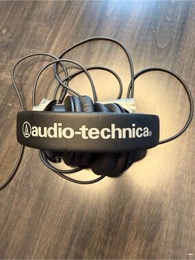 Audio-technica over the ear headphones